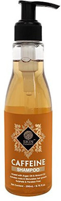 

Skin Elements Caffeine Shampoo Infused With Argan & Almond Oil For Hair Fall Control Sulphate Free(200 ml)