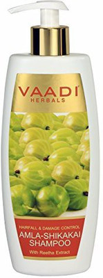 

Vaadi Herbals Aa With Shikakai And Reetha Shampoo Hair Fall Control Shampoo All Natural Herbal Shampoo(384.46 ml)
