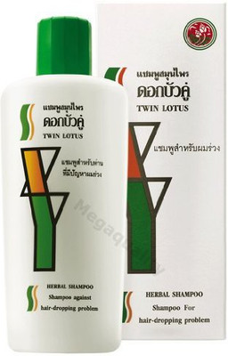 

N MARKET Twin Lotus Original Herbal Shampoo For Hair Fall Due To Breakage Made In Thailand(200 ml)