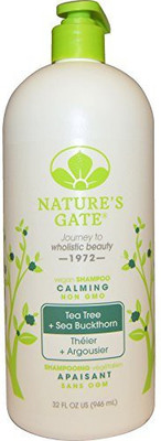 

Nature's Gate NatureS Gatehair Care Rainwater Herbal Hair Care Tea Tree Calming Shampoo For Irritated aky Scalp(946.36 ml)