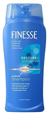 

Finesse Restore Strengthen Normal Shampoo Enhance HairS Shine & Manageability(709.77 ml)