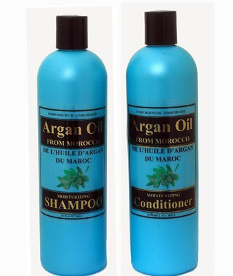

DAILY DEFENSE Moroccan Argan Oil Moisturizing Shampoo And Conditioner(473.18 ml)
