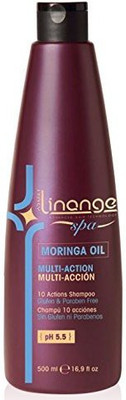 

LINANGE Spa MultiAction Moringa Oil Shampoo Moisturizing Revitalizing Hair Care Product Hair Shampoo(500 ml)