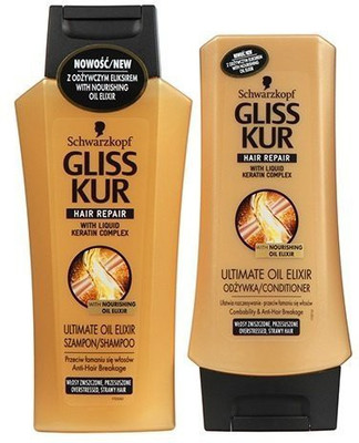 

Gliss Kur Ultimate Elixir Hair Shampoo Conditioner(200 ml)