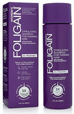 

Foligain Stimulating Shampoo For Thinning Hair For Women With Trioxidil(236.59 ml)