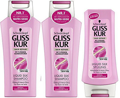 

Gliss Kur Schwarzkopf Liq Silk Shampoo Conditioner(251.38 ml)