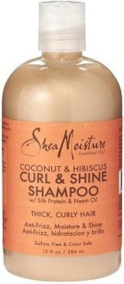 

Shea Moisture Coconut & Hibiscus Curl & Shine Shampoo(354 ml)