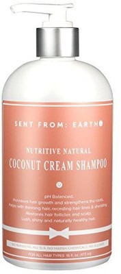 Sent From Earth Coconut Cream Shampoo(453 ml)