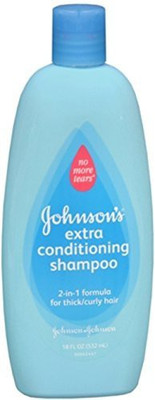

Johnson's No More Tangles Shampoo Conditioner Curly Hair(532.33 ml)