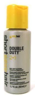 

Sexy Hair Double Duty In Daily Deep Cleansing Shampoo & Conditioner(50.28 ml)