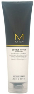 

Paul Mitchell Mitch Double Hitter SulfateFree In Shampoo & Conditioner(251.38 ml)