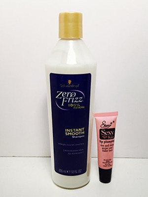 

Schwarzkopf Zero Frizz Rescue Instant Smooth Shampoo Free Starry Lip Plumping Gloss(10 ml)