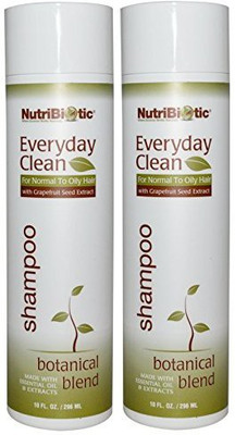 

Nutribiotic Everday Clean Botanical Blend Shampoo With Sage Leaf Grapefruit Seed Extract Tea Tree Leaf Oil And Rosemary Leaf(295.74 ml)