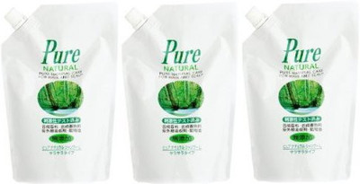 

Pure & Natural x Piece Set For Pure Natural Shampoo L Exchange Rustling Type ed(400 ml)