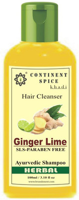 

Continent Spice Khadi Ginger Lime Shampoo/Cleanser (SLS & Paraben Free) - CS682005(100 ml)