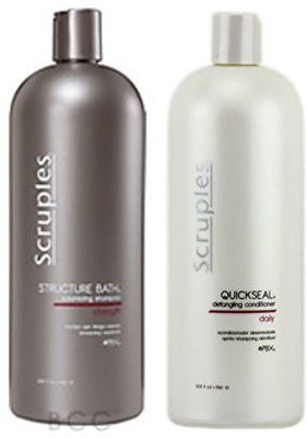

Scruples Structure Bath ShampooQuickseal Conditioner(1000 ml)