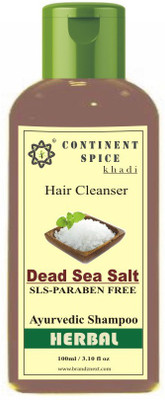

Continent Spice Khadi Dead Sea Salt Shampoo/Cleanser (SLS & Paraben Free) - CS682005(100 ml)