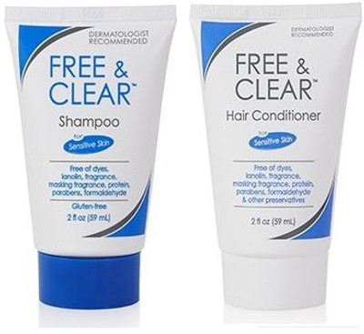 

Free & Clear Shampoo And Conditioner Travel Size(59.15 ml)