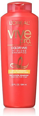 

LOreal Paris Vive Pro Color Vive Shampoo Dry Or Damaged Color Treated Hair(354 ml)