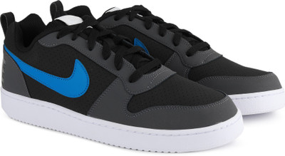 Nike NIKE COURT BOROUGH LOW Sneakers For Men(Black, Grey)