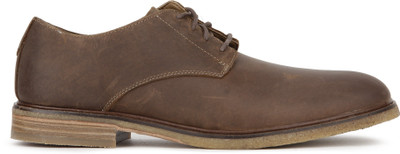 Clarks Clarkdale Moon Corporate Casual For Men(Tan, Dark tan lea