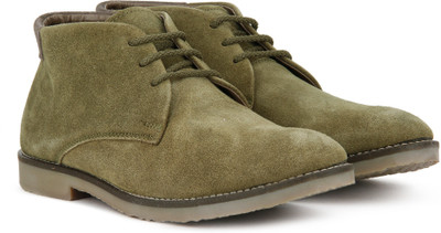 

Provogue Boat Shoe For Men(Olive