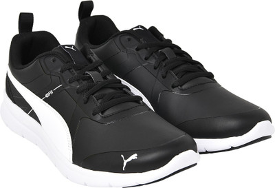 

Puma PUMA Flex Essential SL Running Shoes For Men(Black, Black-white