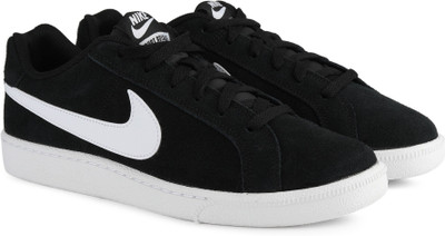 Nike NIKE COURT ROYALE SUEDE Sneakers For Men(Black, White)