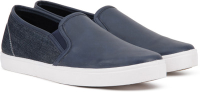 

Bata JACOB Slip on Sneakers For Men(Navy, Blue