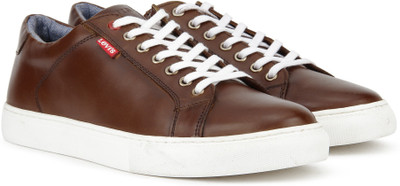 

Levi's PRELUDE Sneakers For Men(Brown, Tan