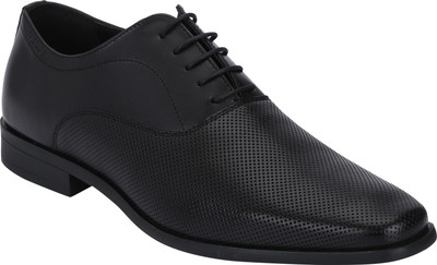 

Red Tape Formal Leather Oxfords Lace Up For Men(Black