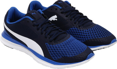 

Puma FlexT1 MU IDP Running Shoes For Men(Blue, Turkish sea-white-peacoat