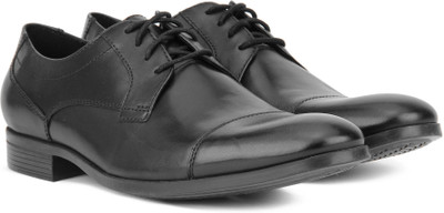 

Clarks Conwell Cap Derby For Men(Black, Black leather