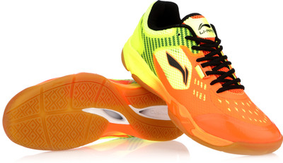 

Li-Ning TRAINNING Badminton Shoes For Men(Multicolor, Lime