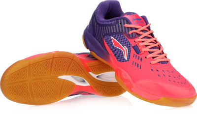 

Li-Ning TRAINNING Badminton Shoes For Men(Pink, Blue, Orange