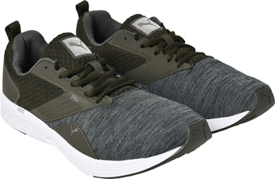

Puma Comet IPD Running Shoes For Men(Olive, Forest night-castor gray