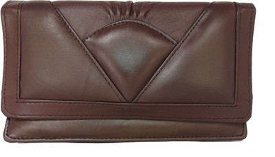 

ADPAAR Girls Brown Genuine Leather Sling Bag
