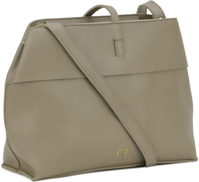 

Carlton London Women Casual Yellow PU Sling Bag