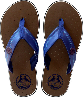 

Levitate COMFORT Flip Flops, Dark brown navy