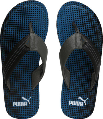 

Puma Ketava Graphic IDP Slippers, Deep lagoon-quite shade-black