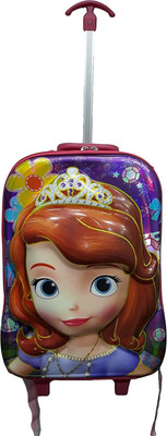 

Kris toy Kris Sofia School trolley bag for kids Small Travel Bag - 1(Purple)