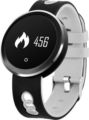 

VibeX ® Q7 0.95-inch HD OLED Screen Display Bluetooth Smart Bracelet, IP68 Waterproof, Supports Pedometer(Black Strap, Size : Free Size), Hot black