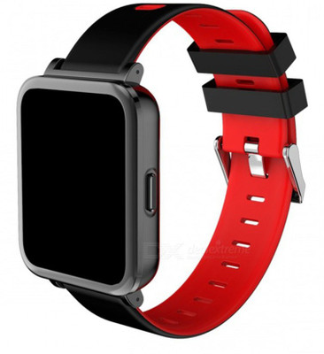 

OWO D10 Bluetooth Music, Pedometer,Heart Rate, Sleep Monitor- Red Smartwatch(Red Strap Free Size)