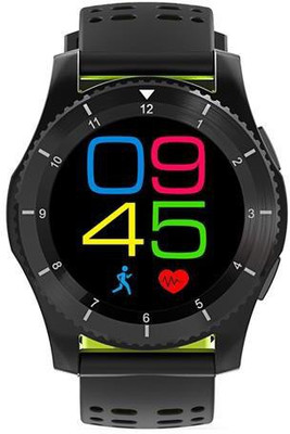 

OWO GS8 Green&Black Bluetooth ,Heart Rate Monitor,Blood Pressure Smartwatch(Green Strap Free Size)
