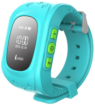

Life Like Q50 Junior with Anti-lost GPS Tracker SOS Call Location Finder Remote Monitor Pedometer Functions Parent Control By Smartphones Smartwatch(Blue Strap REGULAR)