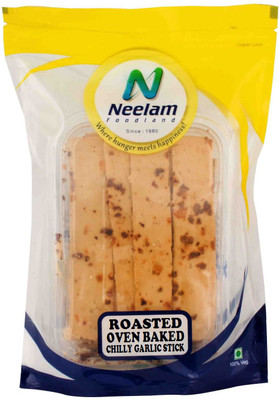 

Neelam Foodland ROASTED OVEN BAKED CHILLY GARLIC STICK(100 g)