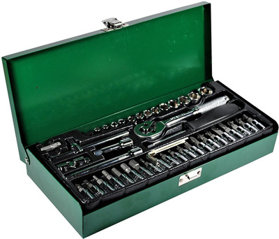 

Tuftul 46 Pieces, Green, Bit and Socket Set(Pack of 1)