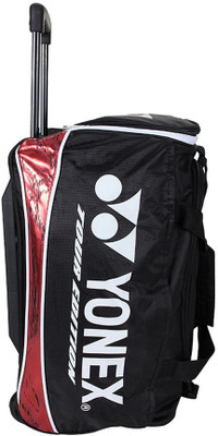 

Yonex SUNR 9031 Badminton Bag(Multicolor, Wheeler, Black;red