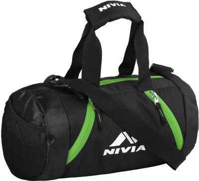 

Nivia Beast Jr Gym Bag(Multicolor, Kit Bag, Black;green