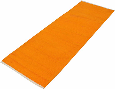 

Ryan Anti Skid Cotton Handwoven Yoga Mat Orange 5 mm Yoga Mat, Orage